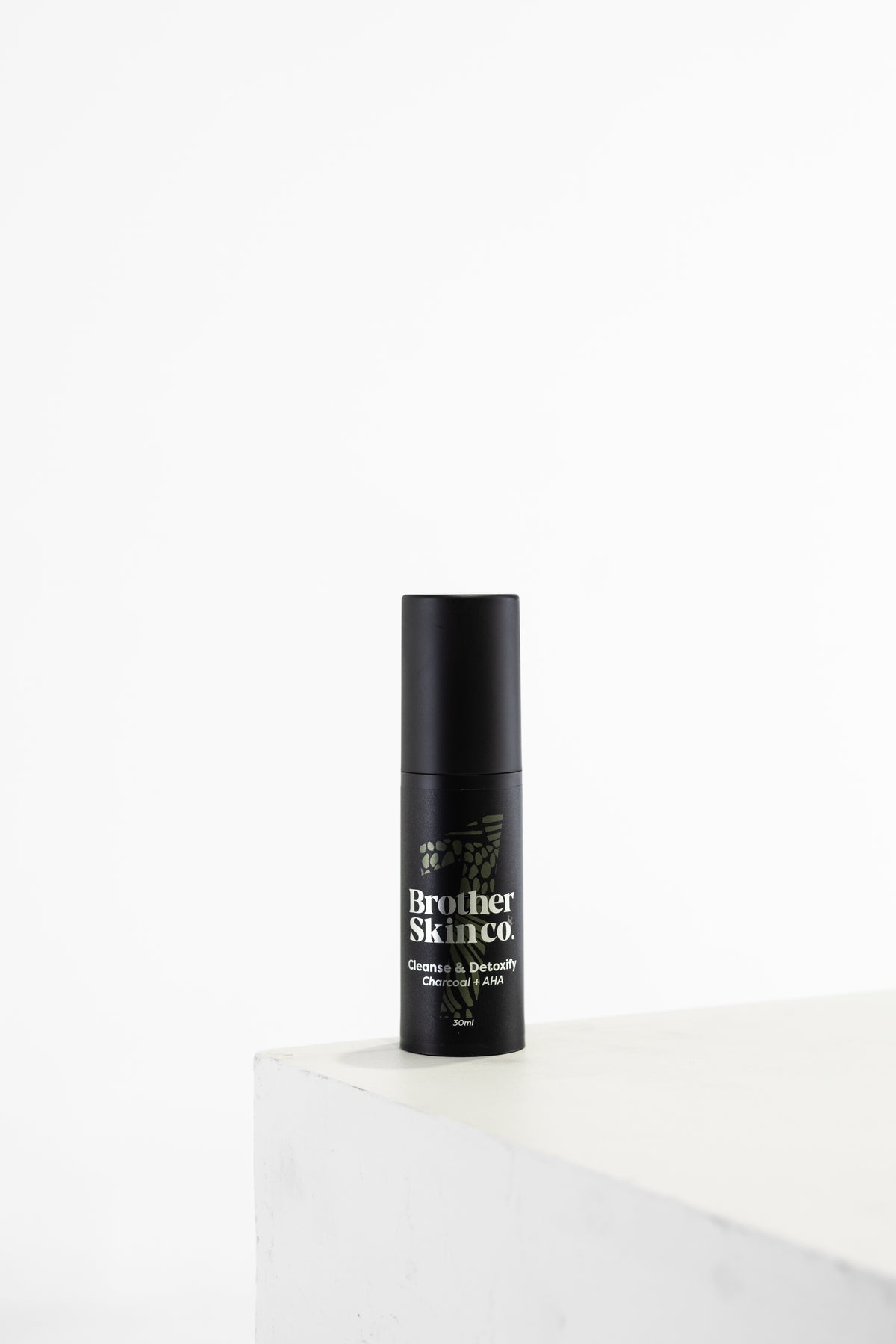 Cleanse & Detoxify by Brother Skin Co, men's activated charcoal face wash