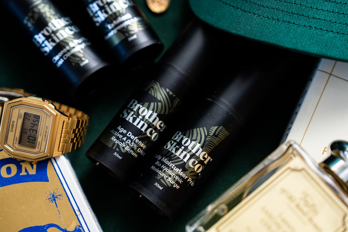 The Basics: Normal to Dry Skin by Brother Skin Co, two step men's skincare