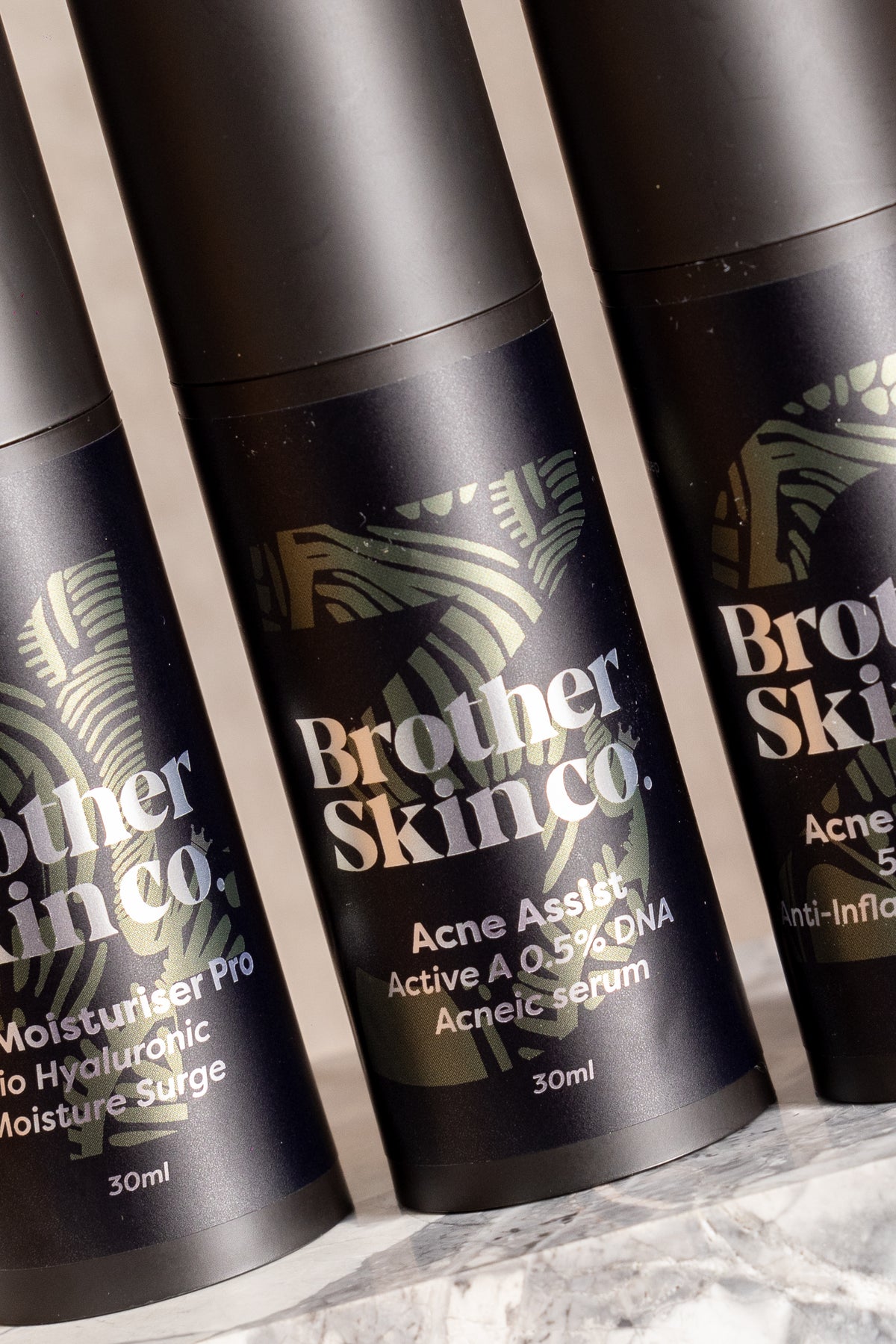 Acne Assist by Brother Skin Co, men's retinal serum for breakouts and acne marks