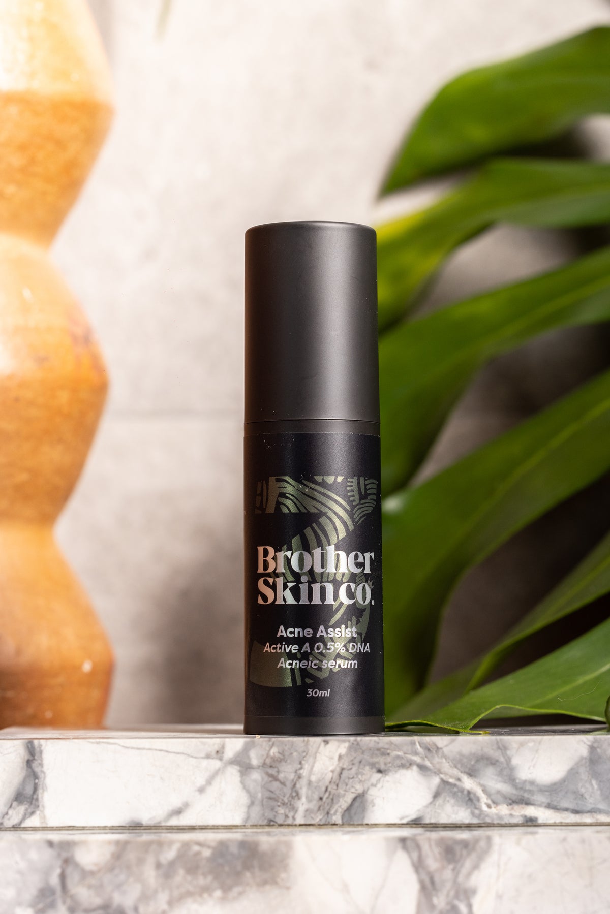 Acne Assist by Brother Skin Co, men's retinal serum for breakouts and acne marks