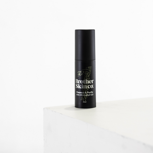 Cleanse & Purify by Brother Skin Co, men's soap free AHA face wash