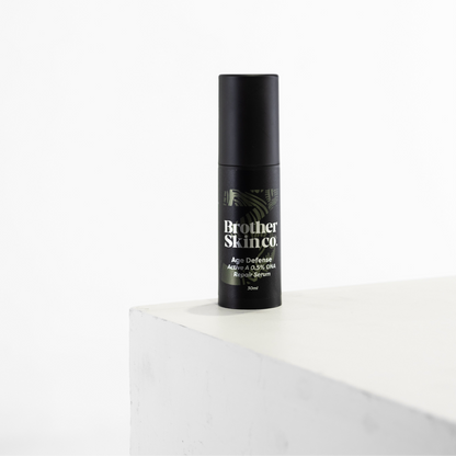 Age Defence by Brother Skin Co, men's anti-ageing retinaldehyde serum