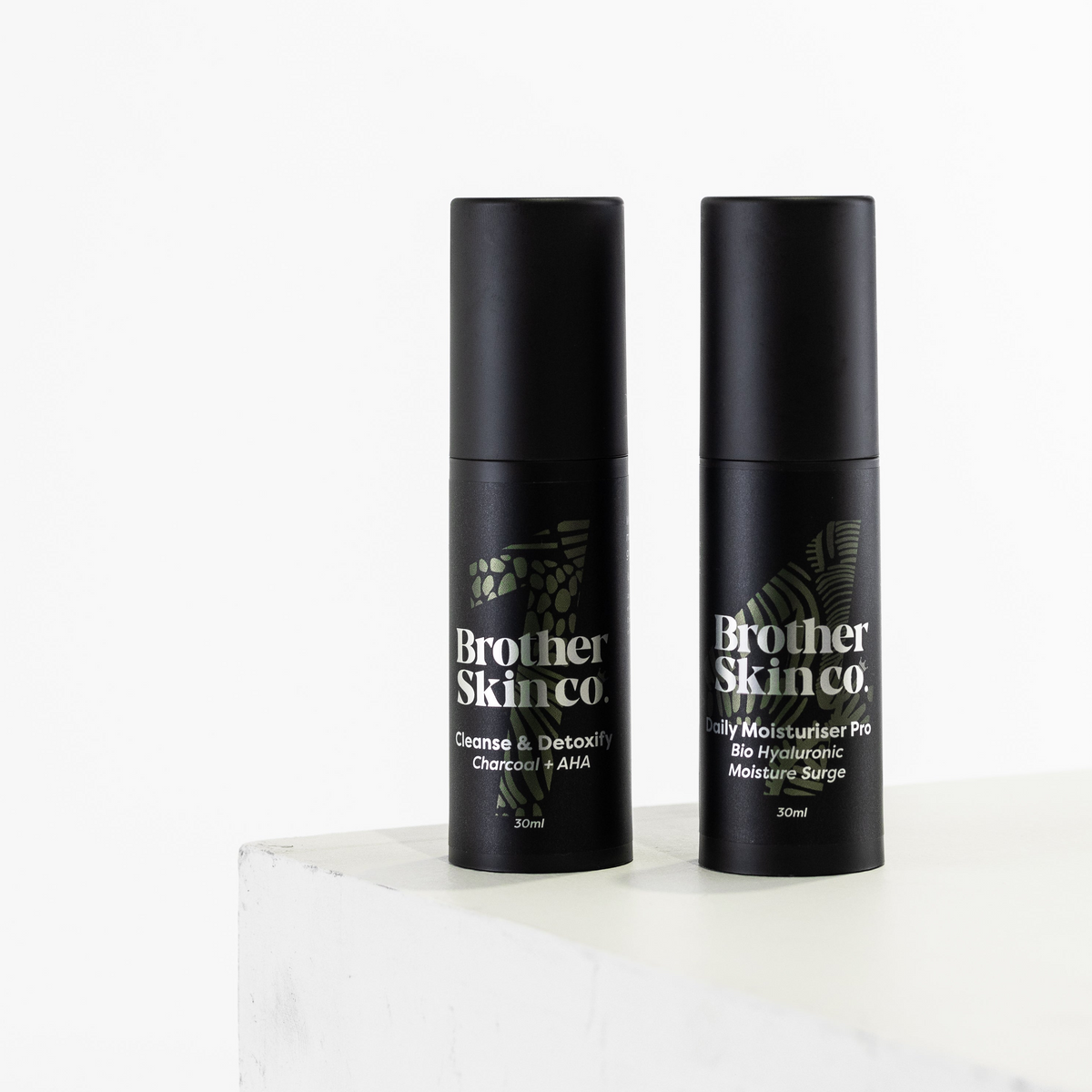 The Basics: Oily Skin by Brother Skin Co, two step men's skincare for oily skin