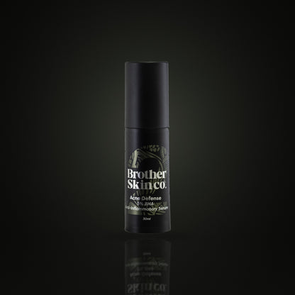Acne Defence by Brother Skin Co, men's acne serum with salicylic and mandelic acids
