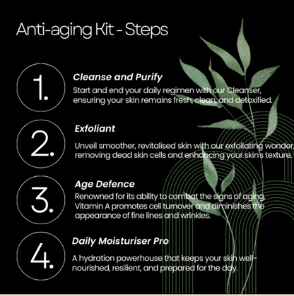 Anti-Ageing System by Brother Skin Co, men's anti-ageing skincare routine